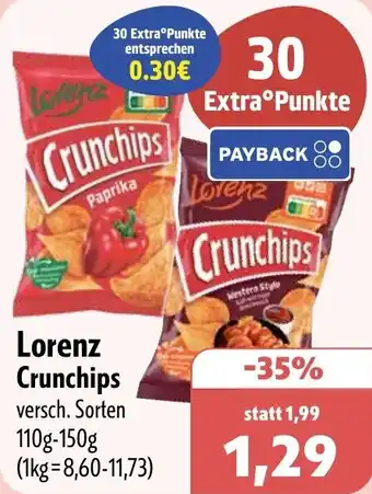 Aktiv Irma Lorenz Crunchips Angebot