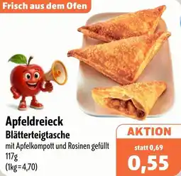 Aktiv Irma Apfeldreieck Blätterteigtasche Angebot