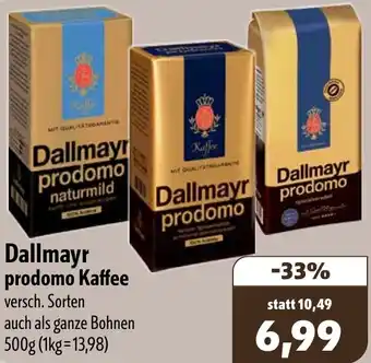 Aktiv Irma Dallmayr prodomo Kaffee Angebot