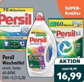 Aktiv Irma Persil Waschmittel Angebot