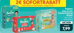 Aktiv Irma Pampers Baby-dry oder Premium Protection Windeln Angebot