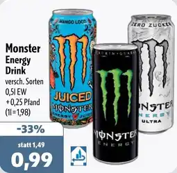 Aktiv Irma Monster Energy Drink Angebot