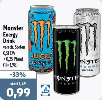 Aktiv Irma Monster Energy Drink Angebot