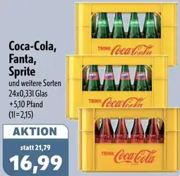 Aktiv Irma Coca-Cola, Fanta, Sprite Angebot