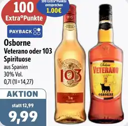 Aktiv Irma Osborne Veterano oder 103 Spirituose Angebot