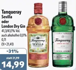 Aktiv Irma Tanqueray Sevilla oder London Dry Gin Angebot