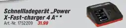 toom Baumarkt Einhell Schnellladegerät „Power X-Fast-charger 4 A" Angebot