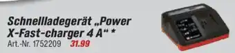 toom Baumarkt Einhell Schnellladegerät „Power X-Fast-charger 4 A" Angebot