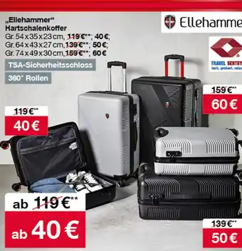 Woolworth Ellehammer hartschalenkoffer Angebot
