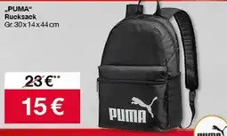 Woolworth Puma rucksack Angebot