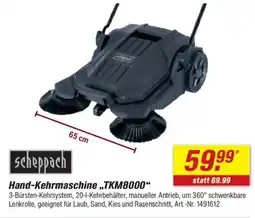 toom Baumarkt scheppach Hand-Kehrmaschine „TKM8000" Angebot