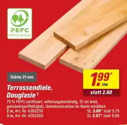 toom Baumarkt Terrassendiele, Douglasie Angebot