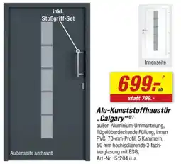 toom Baumarkt Alu-Kunststoffhaustür „Calgary" Angebot