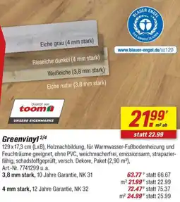 toom Baumarkt Greenvinyl Angebot