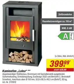 toom Baumarkt Kaminofen ,,Lulea" Angebot