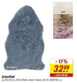 toom Baumarkt Schaffell Angebot