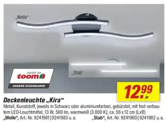 toom Baumarkt Deckenleuchte ,,Kira" Angebot