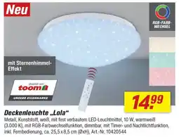 toom Baumarkt Deckenleuchte ,,Lola" Angebot