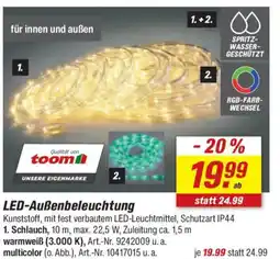 toom Baumarkt LED-Außenbeleuchtung Angebot