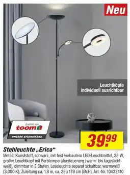 toom Baumarkt Stehleuchte „Erica" Angebot