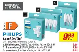 toom Baumarkt PHILIPS Leuchtmittel Angebot