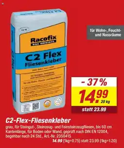 toom Baumarkt Racofix C2-Flex-Fliesenkleber Angebot