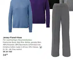 Tchibo Jersey-Flanell-Hose Angebot