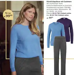 Tchibo Feinstrickpullover mit Cashmere Angebot