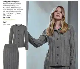 Tchibo Gerippte Strickjacke Angebot