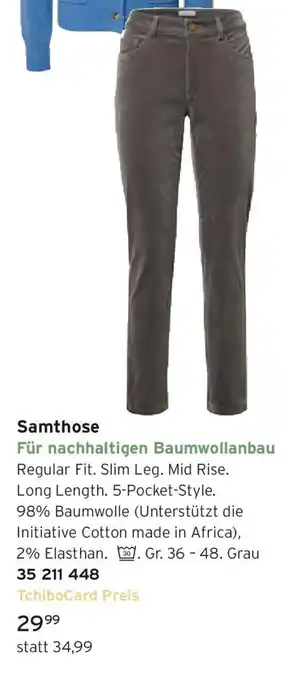 Tchibo Samthose Angebot