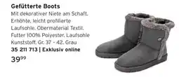 Tchibo Gefütterte Boots Angebot
