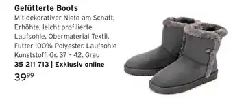 Tchibo Gefütterte Boots Angebot