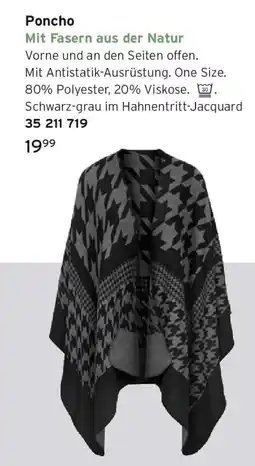 Tchibo Poncho Angebot