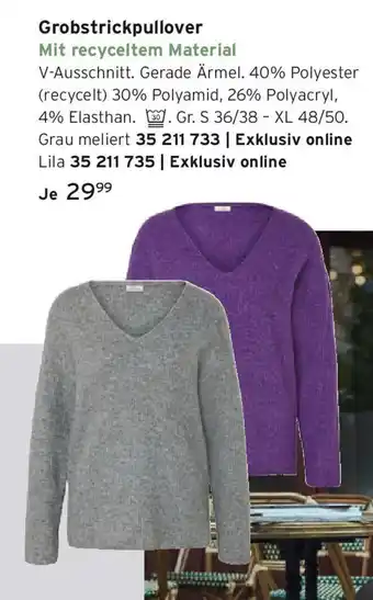 Tchibo Grobstrickpullover Angebot