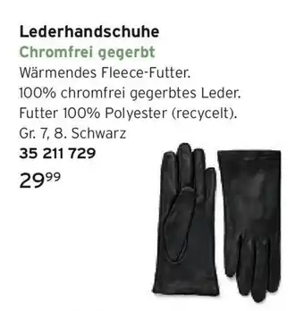 Tchibo Lederhandschuhe Angebot