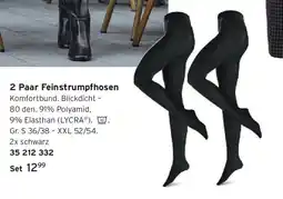 Tchibo 2 Paar Feinstrumpfhosen Angebot