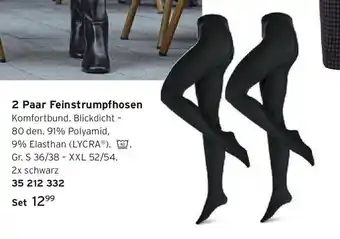 Tchibo 2 Paar Feinstrumpfhosen Angebot