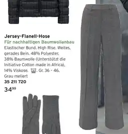 Tchibo Jersey-Flanell-Hose Angebot