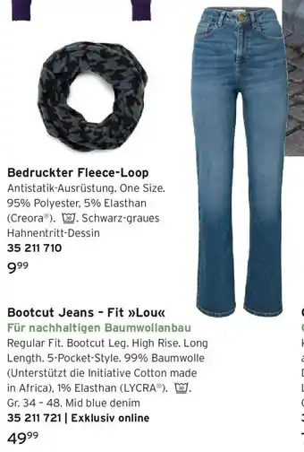 Tchibo Bootcut Jeans - Fit >>Lou<< Angebot