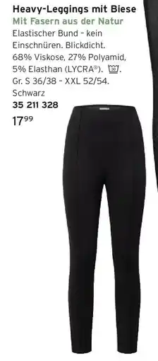 Tchibo Heavy-Leggings mit Biese Angebot