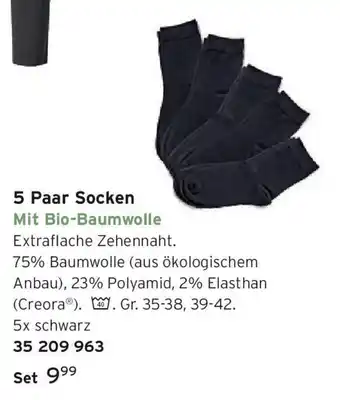 Tchibo 5 Paar Socken Angebot