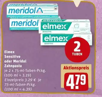 REWE Elmex zahnpasta Angebot