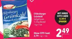 CITTI Markt Oldenburger Grünkohl Angebot