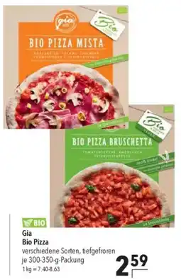 CITTI Markt Gia Bio Pizza Angebot