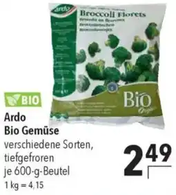 CITTI Markt Ardo Bio Gemüse Angebot