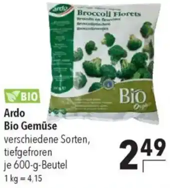 CITTI Markt Ardo Bio Gemüse Angebot