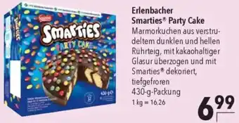 CITTI Markt Erlenbacher Smarties Party Cake Angebot