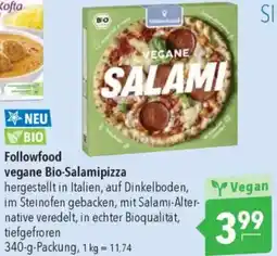 CITTI Markt Followfood vegane Bio-Salamipizza Angebot