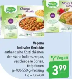 CITTI Markt Vepura Indische Gerichte Angebot