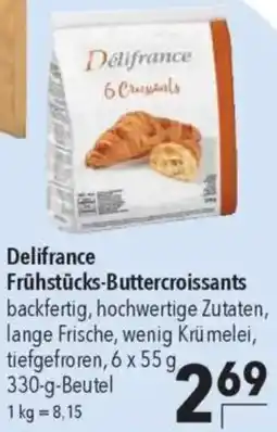 CITTI Markt Delifrance Frühstücks-Buttercroissants Angebot